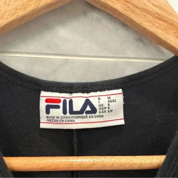 Quinn logo Fila bodysuit Size Small - Picture 4 of 4